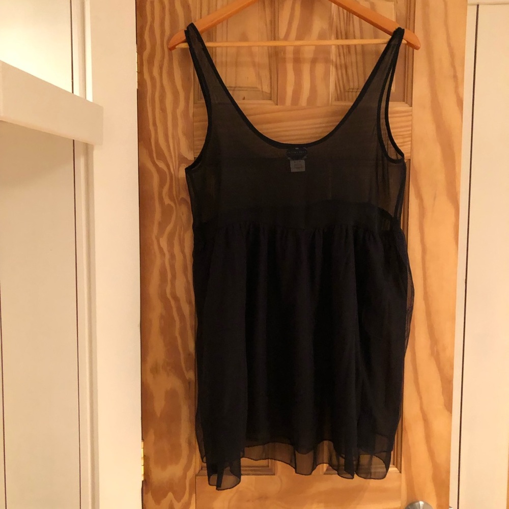 Small Intimately Free People Sheer Slip Dress.